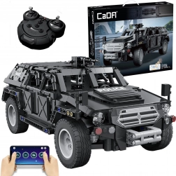 CADA terepjáró RC autó Fierce Warrior SUV építőkészlet, 561 elem, Dual Mode
