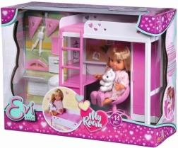 Evi Love az én szobám – galériás ágy íróasztallal és kiegészítőkkel