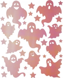 Rávasalható matricák "Szellemek" ruhára