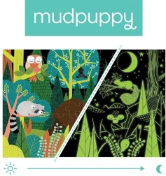 Mudpuppy - rejtvény Éjjel Világító Erdő világa 100 darab