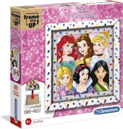 CLEMENTONI Puzzle Frame Me Up Disney hercegnők 60 darab
