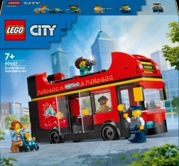 LEGO City piros emeletes busz