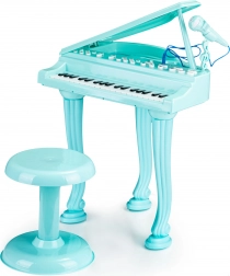 Gyerek billentyűzet mikrofonnal és MP3 lejátszóval