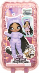 Na! Na! Na! Surprise Fuzzy Surprise divatos baba plüss táskával 19 cm