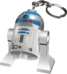 Lego star wars LED-fényes R2-D2 kulcstartó