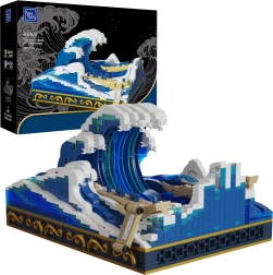 Pantasy A nagy hullám Kanagavánál építőkészlet 1497 darab