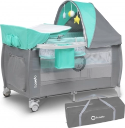 Lionelo Sven Plus utazóágy – Türkiz