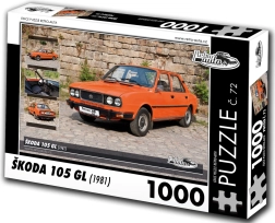 Puzzle Škoda 105 GL 1981 - 1000 darabos