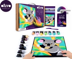 OKTO számok szerinti masszafestés – koala 29 × 29 cm