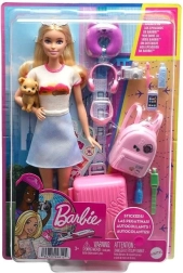 Barbie utazó készlet kiegészítőkkel
