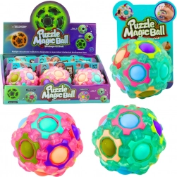 Varázslatos labdajáték, amely világít a sötétben