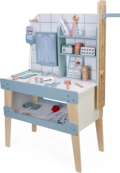 2Kids Toys fa kórház – orvosi játékkészlet tartozékokkal és megvilágított röntgenpanellel