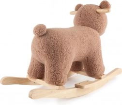 Bieco Mika hintamedve bukléből, fa talppal