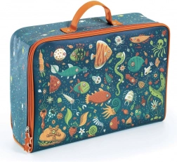 DJECO Gyermek textil bőrönd – halak