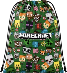 Minecraft gyerek tornazsák Creeper mintával