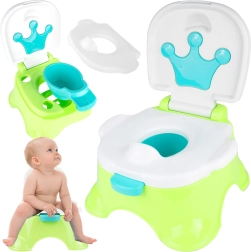 Interaktív zenélő bili, zöld