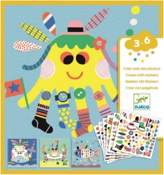 Djeco matrica készlet, Tengeri teremtmények