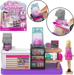 Mattel Mini Barbie Land cukrászda mini babával