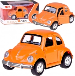 Klasszikus narancssárga autócska nyitható ajtókkal