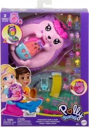 Polly Pocket kompakt táska – süni család