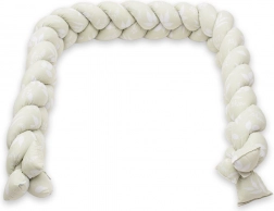 Védő, kötött kiságyfonat NEW BABY Levél minta, 210 cm