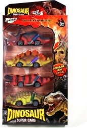 Dino autó visszahúzós funkcióval