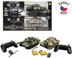 MaDe 2 db távirányítós tank vezető lánctalpakkal