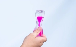 Fidget Blox Vision stresszoldó kocka színes „lávával” – lila