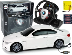 Távirányítós versenyautó BMW M3 kormánnyal