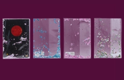 Csillámos A4-es füzetborító