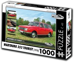 Retro autók puzzle – Wartburg 353 Tourist (1976) – 1000 darab