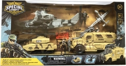 Katonai készlet figurákkal