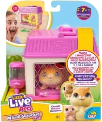 Little Live Pets figura - Meglepetés Mama Mini hörcsög