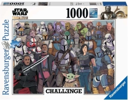 Puzzle Ravensburger Star Wars Mandalorian Kihívás 1000 db