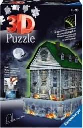 Ravensburger 3D puzzle kísértetház világító effektussal, 216 darab