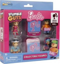 Deluxe doboz STUMBLE GUYS x BARBIE figurákkal – 6 db