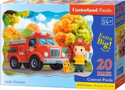 Puzzle kis tűzoltó MAXI 20 darab CASTORLAND