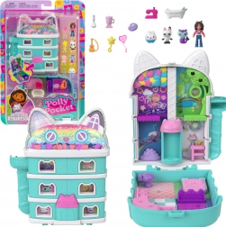 Polly Pocket kompakt készlet – Cicaház GABBY’S DOLLHOUSE