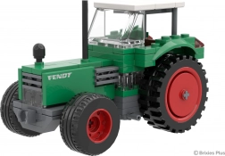 Építőkészlet BRIXIES Plus Történelmi Traktor Fendt Farmer 105S