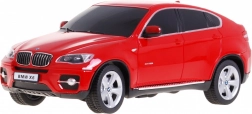 BMW X6 piros RASTAR modell 1:24 SUV távirányítással + távirányító