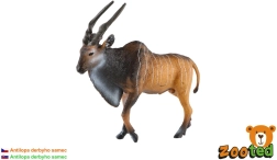 Derby-antilope hímjének figurája