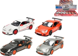 Kinsmart Porsche 911 GT3 RS fém modell 1:36 visszahúzós meghajtással
