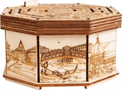 fa rejtvényes doboz EscapeWelt Secret Maze Box