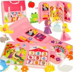 Rózsaszín Montessori érzékelési hátizsák