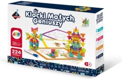 Geometrikus Hópehely építőkészlet - 224 darab