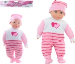 Hangot adó kislány baba 40 cm