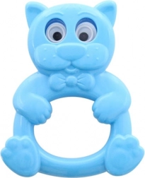 csörgő cicakölyök mozgó szemekkel 11 cm