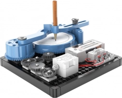 Elektromos áramkör építőkészlet – rajzoló szerkezet 37 db