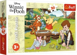 Puzzle 30 – nap Micimackóval DISNEY