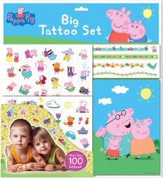 Peppa malac nagy tetoválókészlet